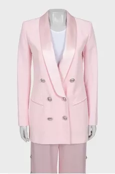 Pink suit with trousers