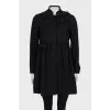 Fitted coat decorated with bows