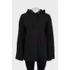 Hoodie with print on the back