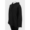 Hoodie with print on the back