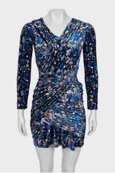 Velvet bodycon dress