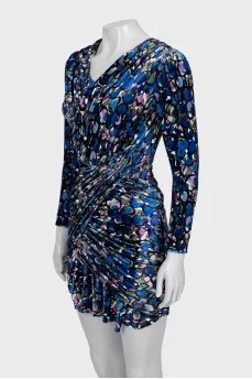 Velvet bodycon dress