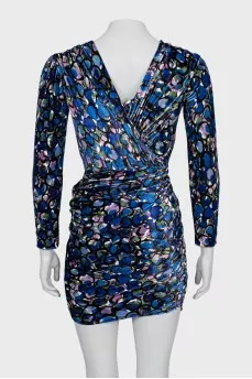 Velvet bodycon dress