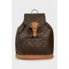 Montsouris canvas backpack
