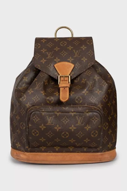 Montsouris canvas backpack