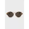 Browline Print Sunglasses