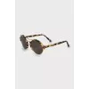 Browline Print Sunglasses