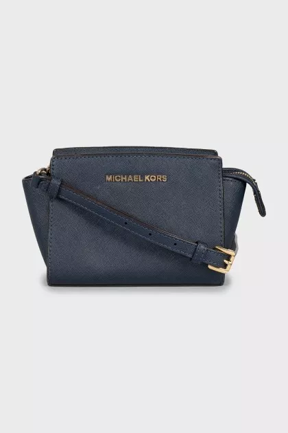 Selma leather crossbody bag