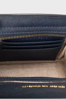 Selma leather crossbody bag