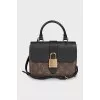 Locky BB Bag in canvas and leather