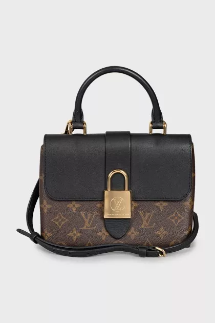 Locky BB Bag in canvas and leather