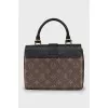 Locky BB Bag in canvas and leather
