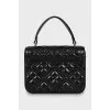 Crossbody bag with branded logo