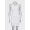 Bodycon dress with a relief pattern