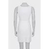 Bodycon dress with a relief pattern