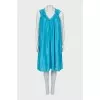 Blue loose fit dress