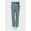 Straight Jeans with belt