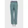 Straight Jeans with belt