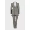 Suit with jacket and trousers