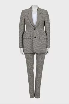 Suit with jacket and trousers