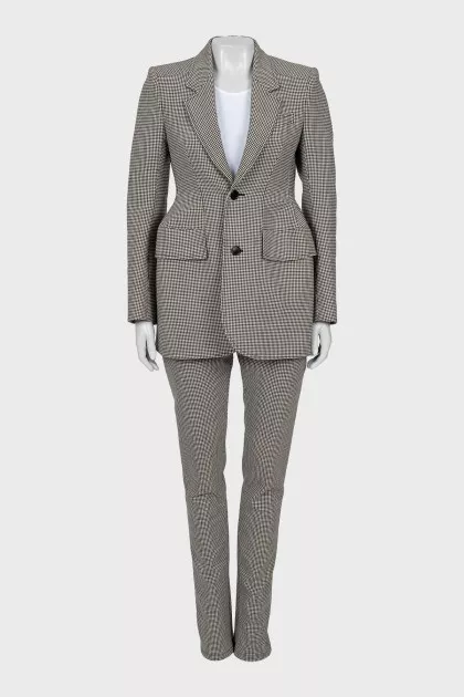Suit with jacket and trousers