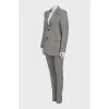 Suit with jacket and trousers