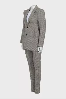 Suit with jacket and trousers