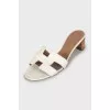 Leather sandals Oasis