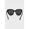 Black frame sunglasses
