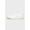 White leather sneakers