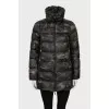 Jacket in military print