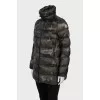 Jacket in military print