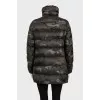 Jacket in military print