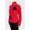 Sports jacket with embroidery