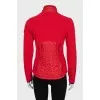 Sports jacket with embroidery