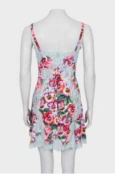 Floral lace dress