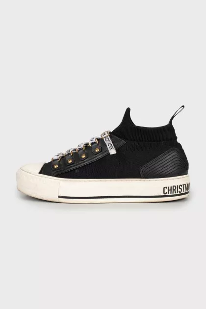 Walk'n'Dior textile sneakers