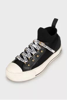 Кеди Walk'n'Dior із текстилю
