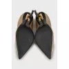 Opyum gold leather shoes
