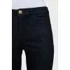 Skinny jeans decorated with rhinestones
