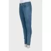 Skinny fit mid rise jeans