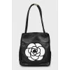 Camellia Leather Bag