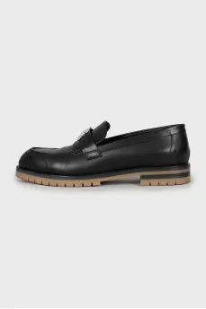 Faubourg leather loafers
