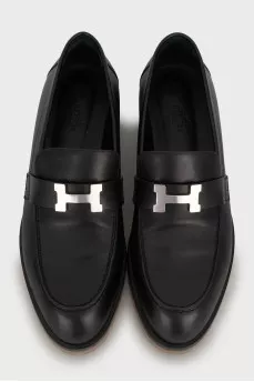 Faubourg leather loafers