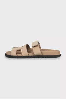 Chypre suede slippers