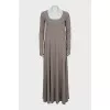 Loose fit long sleeve dress