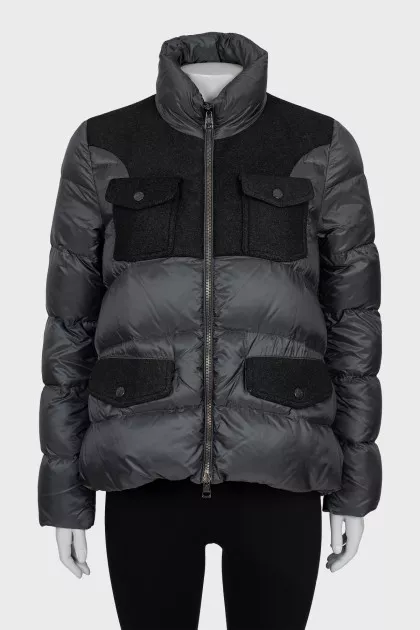 Straight jacket in gray