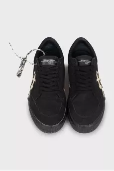Men's sneakers with striped soles