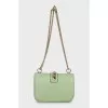 Green Rockstud Glam Lock bag