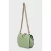 Green Rockstud Glam Lock bag